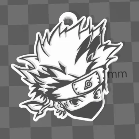 kakashi key ring