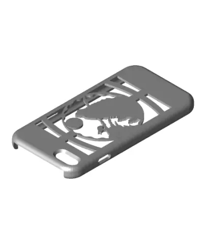 Wolf iPhone 8 Case.stl