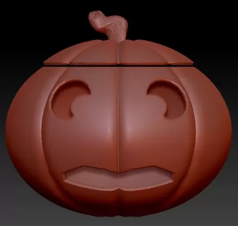 Scared Pumpkin Candy Puker