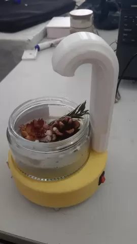 Automatic candle blowing