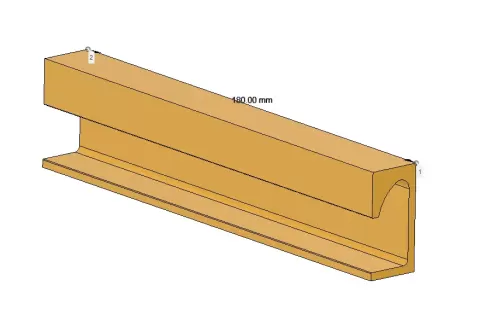inc ut handle for built-in dishwasher.obj