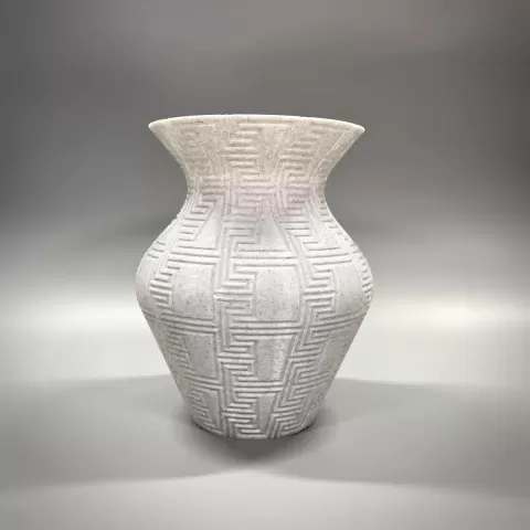 Greek Mosaic Vase