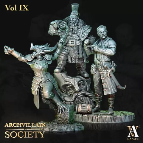 Archvillain Society - Vol. IX by Archvillain Games