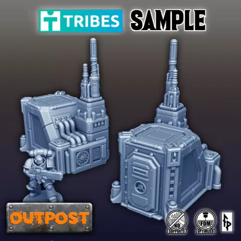 Sample For Tribes March 2022! by Forbidden Prints