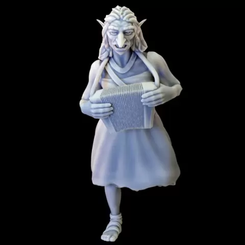 Goblin Musician 2 - Fantasy Tavern District Vol II by YourNeighborKnight Minis