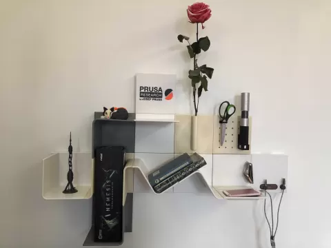 ENDLESS customizable, interchangeable shelf