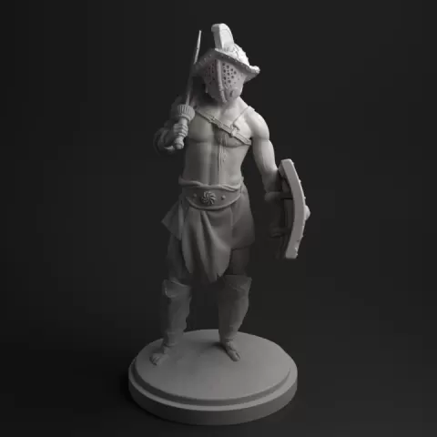 Murmillo gladiator by Dino and Dog