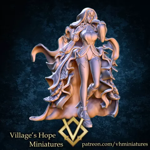 Hera goddess of marriage (75&35mm. scale) by Village's Hope Miniatures