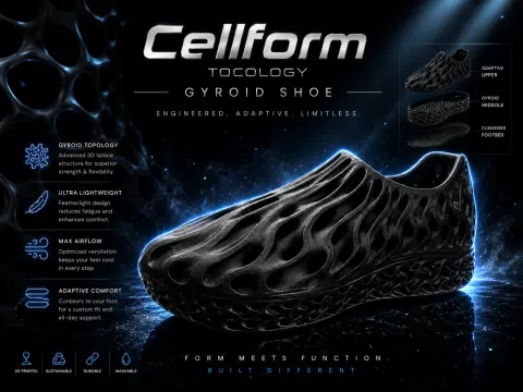 Gyroid Shoe.