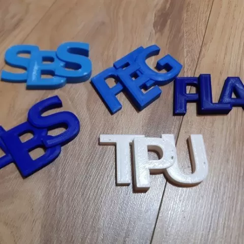 Filament type names