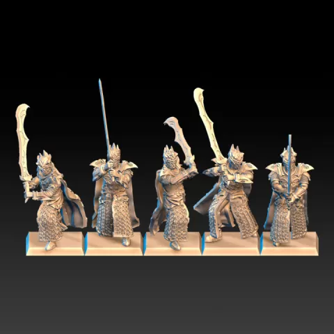Scythes of death by Dragon's Lake Miniaturas