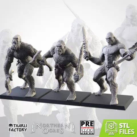 Yetis by Txarli Factory