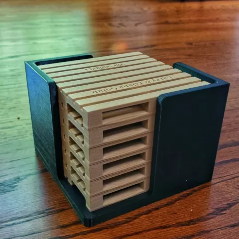 Coaster Holder by Aiden Golub
