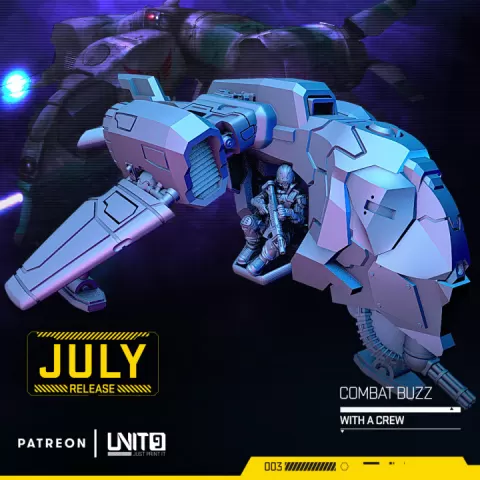 Cyberpunk - Combat Buzz with a crew by UNIT9