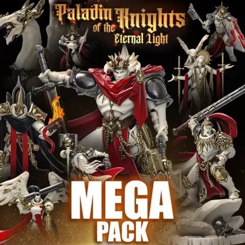 Paladin Knights of the Eternal Light MEGA Pack (without Modular and centerpiece) by Heroes Infinite
