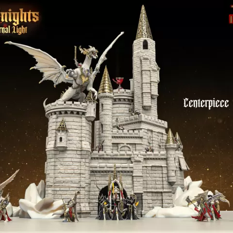 Centerpiece - Paladin Knights of the Eternal Light by Heroes Infinite