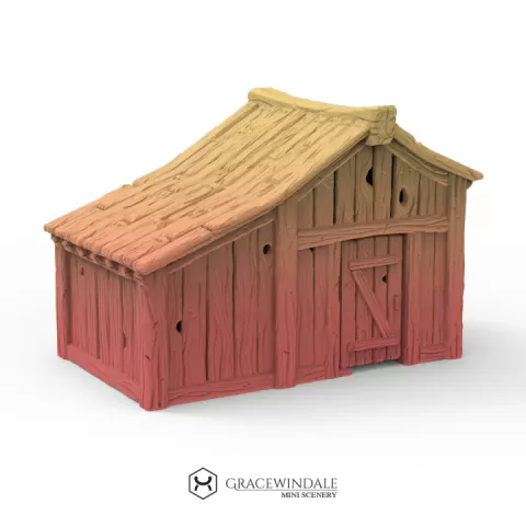 Shed by Gracewindale Mini Scenery