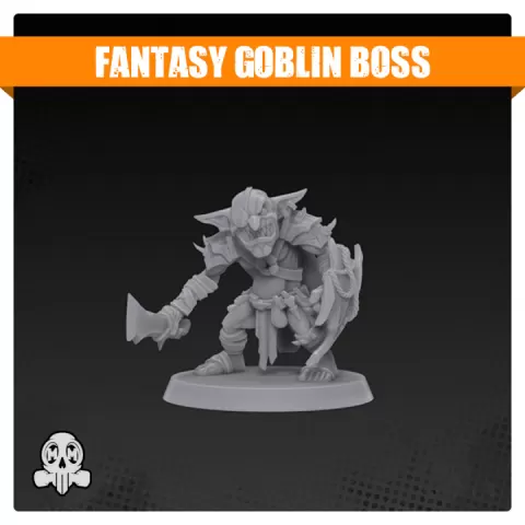 Fantasy Goblin Boss by Malicious Mini's