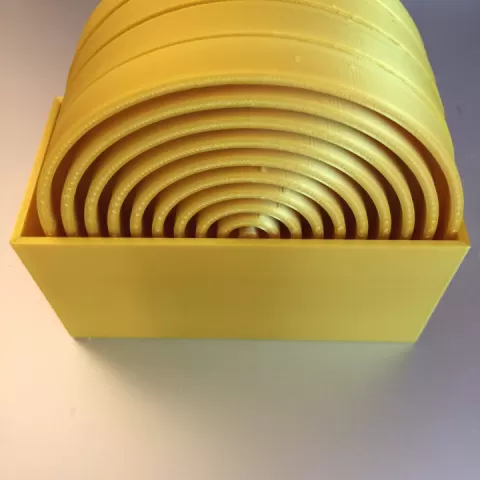 Circular Ring Coasters by Michel