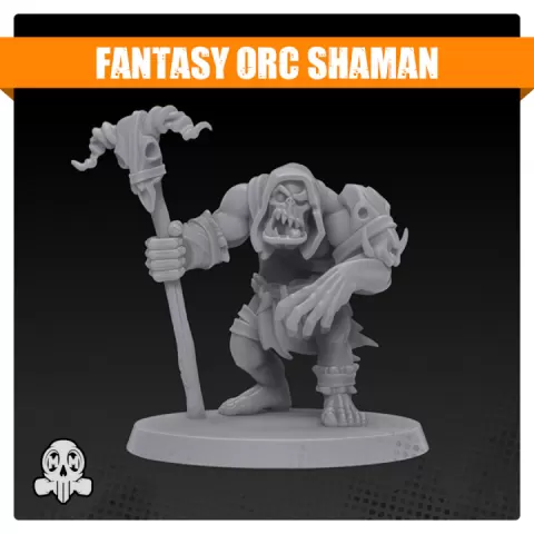 Fantasy Orc Shaman by Malicious Mini's