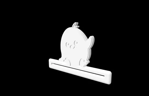 Sitting Chick - Toothpaste Squeezer v1 - studio WES