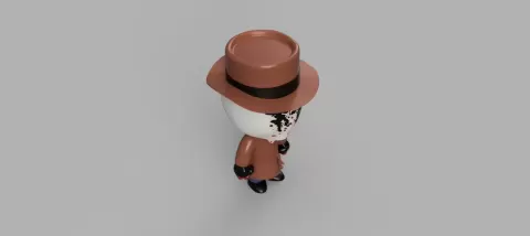 DC Comics Watchmen Mini Rorschach (Reginald Long) - RconR3D