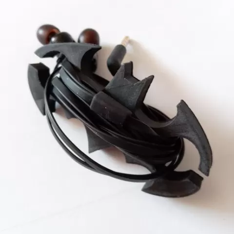 Batman earphones holder 3D model