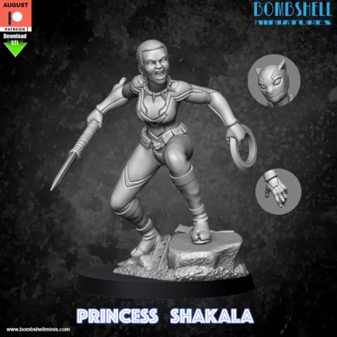 Shakala by Bombshell Miniatures