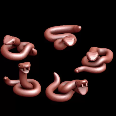 Snakes (Floor) by Pellinor