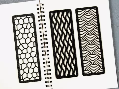 Minimal Linework Bookmarks