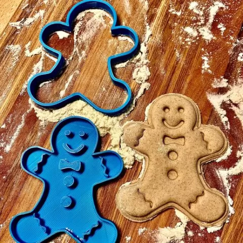 Gingerbread man cookie cutter