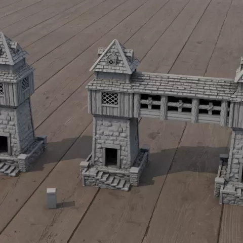 Medieval Tower by Black Magic Pixels