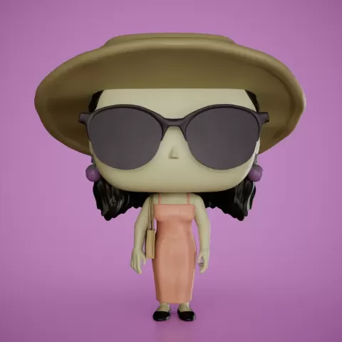 Funko Custom Mujer - Axos3D