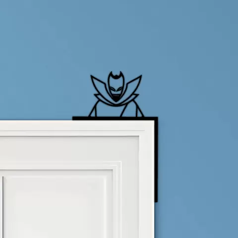Dracula Door Corner Decor - OALPO