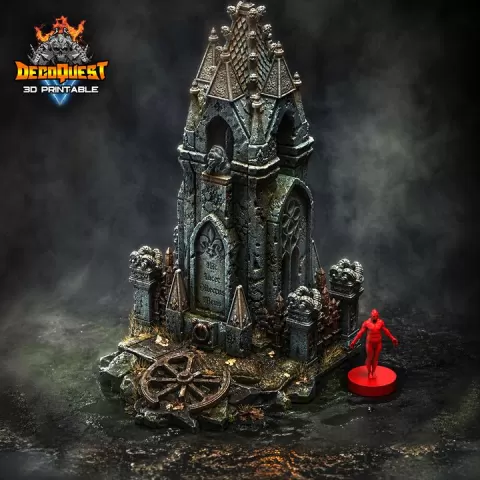 Gothic monument by DecoQuest Workshop
