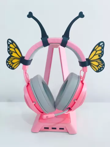 Butterfly Wings Headset / headphone Attachment / Accessory