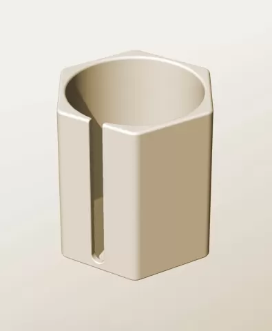 CH96-120-S Stacking slotted component box bin for makers