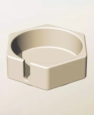 CH96-35-S Slotted container modular stackable module bin box
