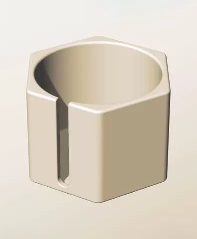 CH96-80-S Stacking slotted module bin for modern home decor