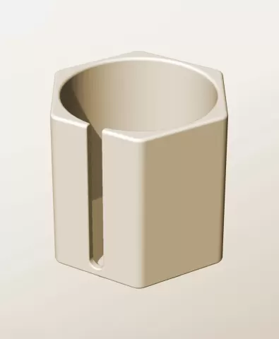 CH96-105-S Slotted container modular stackable module bin box