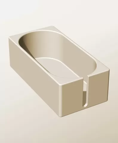 CX96-70-SS Slotted container modular stackable module bin box