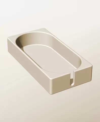 CX96-40-SS Stackable slotted component box for creative makers