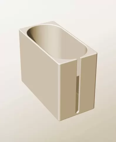 CX96-160-SS Stackable slotted component box for creative makers