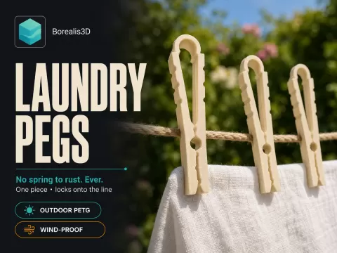 Laundry Pegs That Don't Die – One Piece