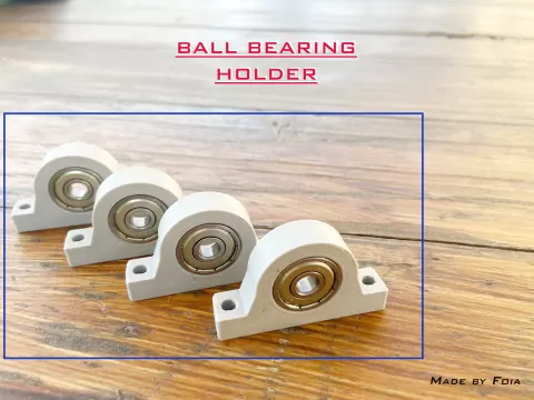 Ball Bearing Holder 6x19x6mm