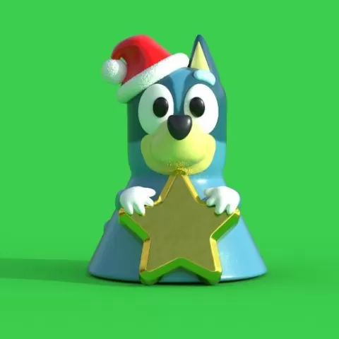 Tree Topper Bluey