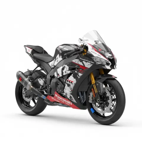Kawasaki Ninja ZX-10R Winter Test Edition, motorcycle, bike, biker, racing, rider, motorsport, speed, custom, cruiser