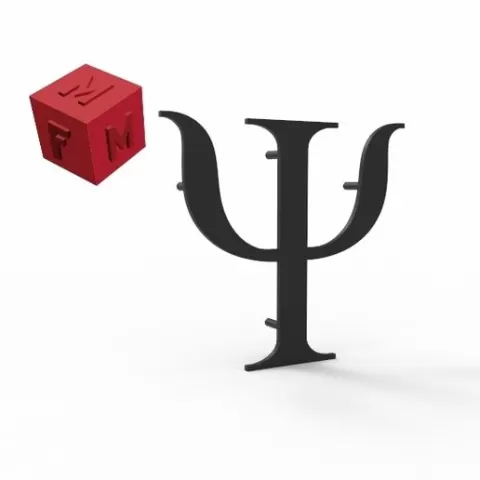 Psychology Symbol Cake Topper
