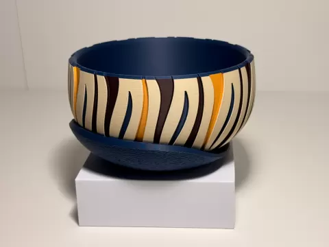 Sway Planter | Organic Modern Planter w/ Drip Tray
