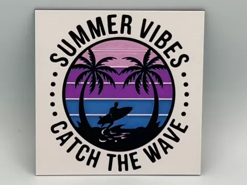 Summer Vibes Catch the Wave Hueforge